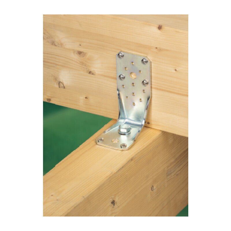 Q.TA' 10 PIASTRA 764/CR ANGOLARE RINFORZATA 65X88X 95 MM