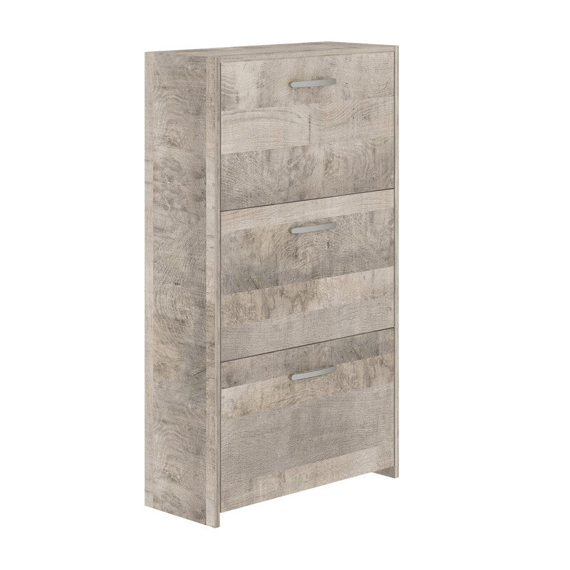 Q.TA' 1 KIT SCARPIERA 3A D/PROF 58X25X105 ROVERE PLAT.K355