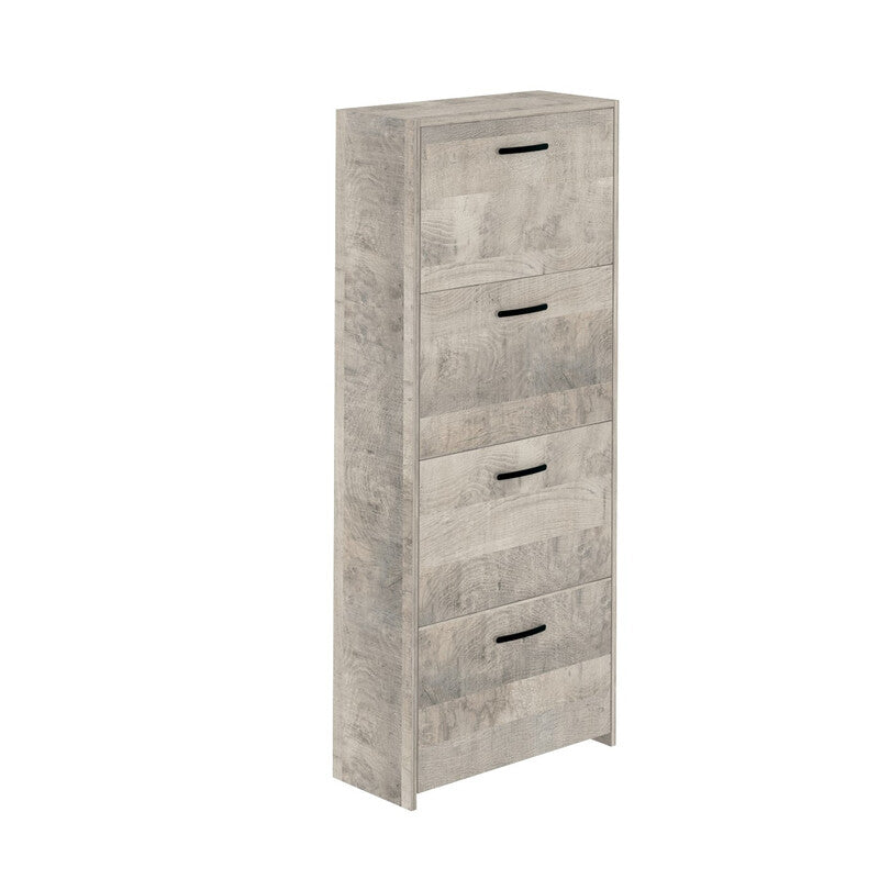 Q.TA' 1 KIT SCARPIERA 4A D/PROF 58X25X139 ROVERE PLAT.K355