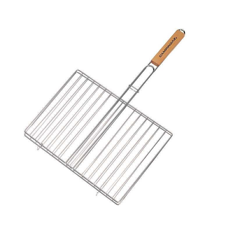 Q.TA' 1 GRATICOLA DOPPIA S/PIEDI BARBECUE 40X29 CAMPING