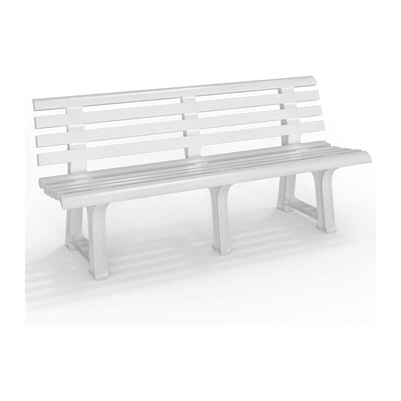 Q.TA' 1 PANCHINA IN PLASTICA ISOTTA BIANCA