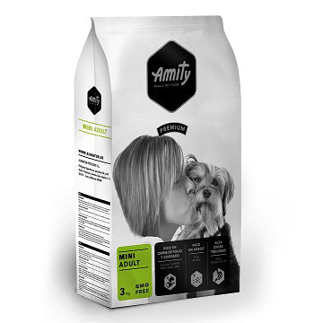 Q.TA'. 4 CIBO CANE AMITY 3 KG MINI ADULT POLLO E AGNELLO