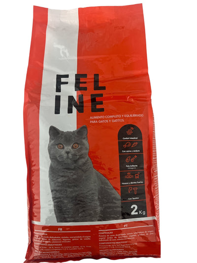 Q.TA'. 8 CIBO GATTO FELINE 2 KG