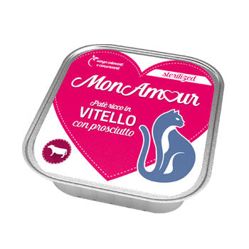 Q.TA'. 34 CIBO GATTO MONAMOUR 100 G STERILIZED VITEL PROSC