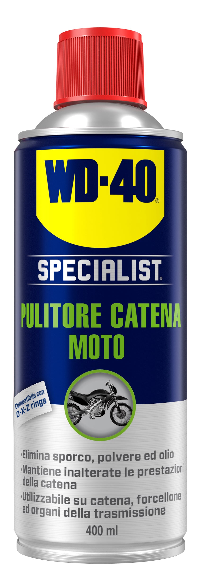 WD-40 SPECIALIST MOTO PULITORE CATENA 400 ML