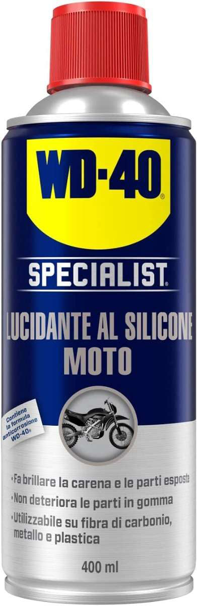 WD-40 SPECIALIST MOTO LUCIDANTE AL SILICONE 400 ML