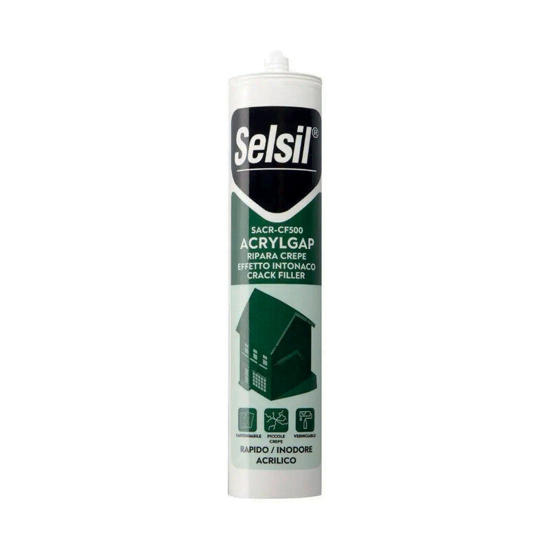 Q.TA' 12 SELSIL SILICONE ACRILICO EFFETTO INTONACO 310 ML
