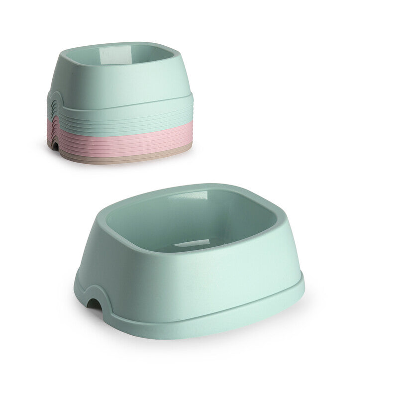 Q.TA' 12 CIOTOLA ANIMALI MIS.L VER/ROSA/TORT. 26X22,5X9,5