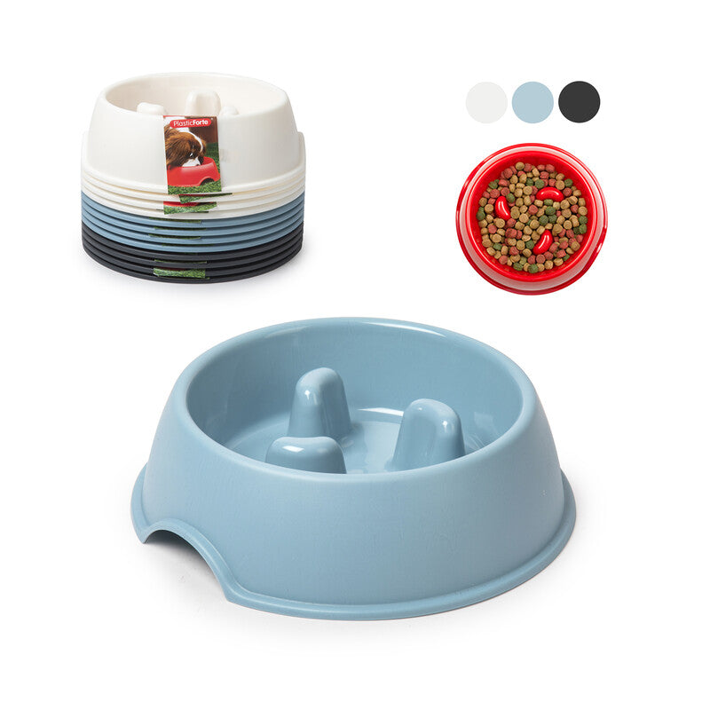 Q.TA' 12 CIOTOLA ANTI VORACIT BIANCO/AZZURRO/ANTRACITE