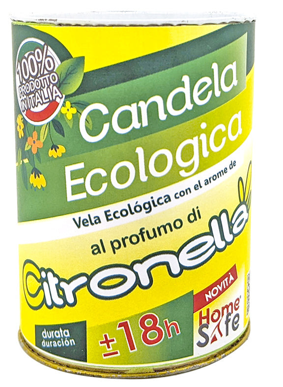 Q.TA'. 30 CANDELA CITRONELLA ECO 6X8