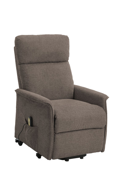 POLTRONA RECLINER RELAX ALZAPERSONA TESS.MARRONE