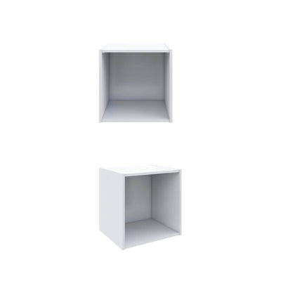 Q.TA' 1 CUBO 35X29X35 CM BIANCO