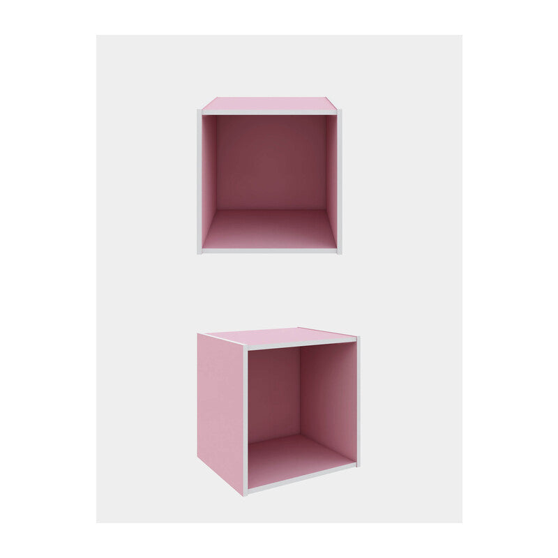 Q.TA' 1 CUBO 35X29X35 CM ROSA