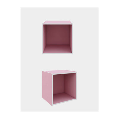 Q.TA' 1 CUBO 35X29X35 CM ROSA