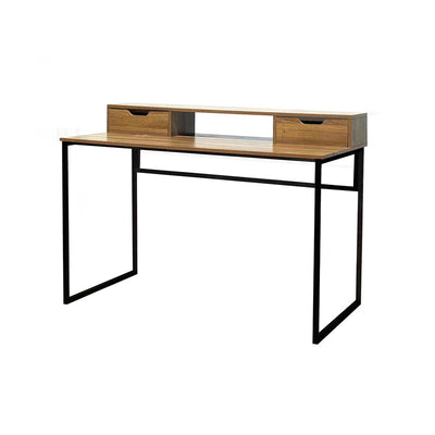 Q.TA' 1 INDUSTRIAL SCRIVANIA METAL/QUERCIA 120X60X95 CM