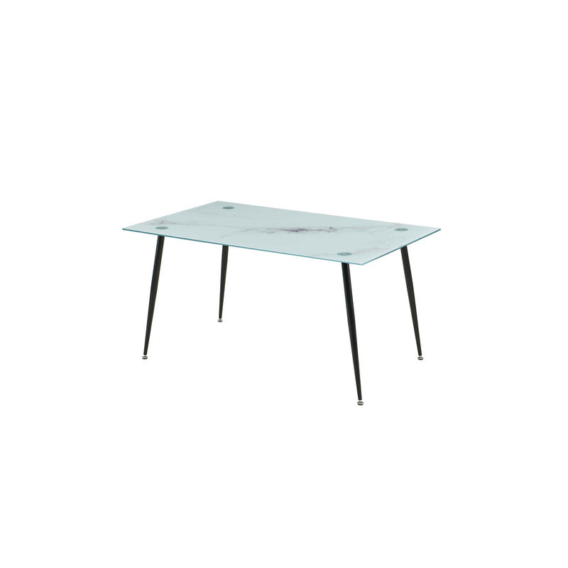 Q.TA' 1 TAVOLO MIRROR 150X90X75 VETRO MARMO 290 LUCIDO