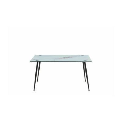 Q.TA' 1 TAVOLO MIRROR 120X80X75 VETRO MARMO 290 LUCIDO