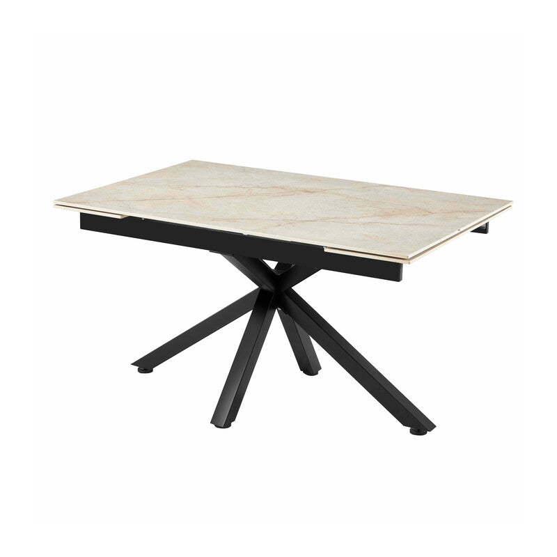 Q.TA' 1 TAVOLO STARSTORE 160/240X90XH76CM CERAM.290 LUCIDO