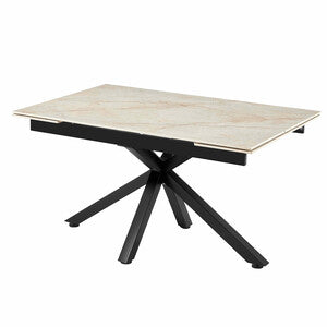 Q.TA' 1 TAVOLO STARSTORE 160/240X90XH76CM CERAM.290 LUCIDO