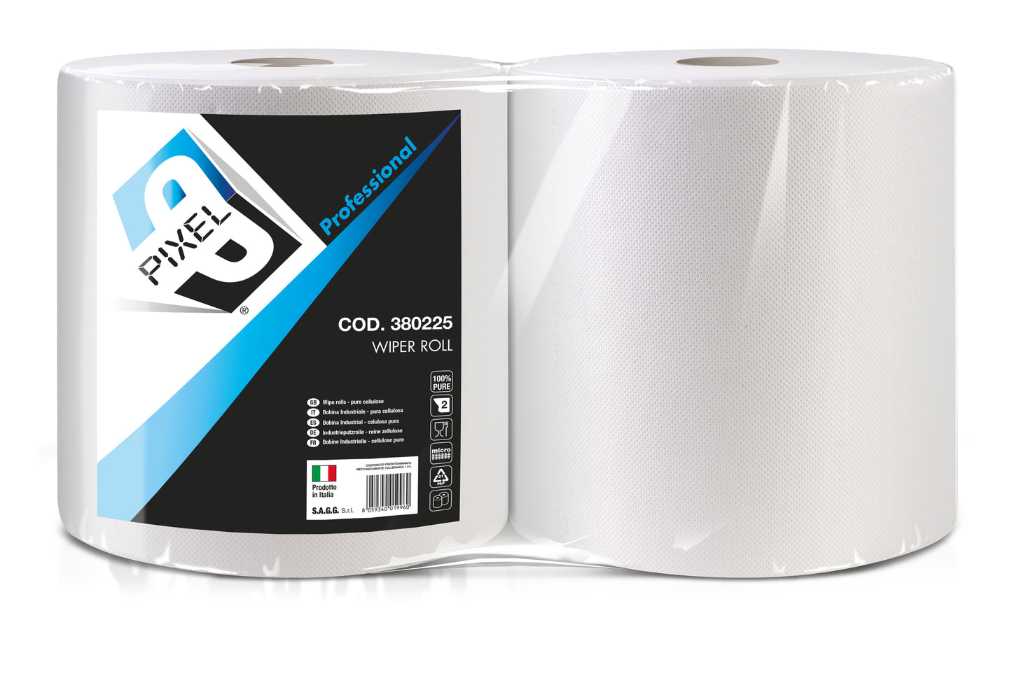 BOBINA CARTA PURA CELLUL PROFESSIONAL 2 Q.TA 3,5 KG