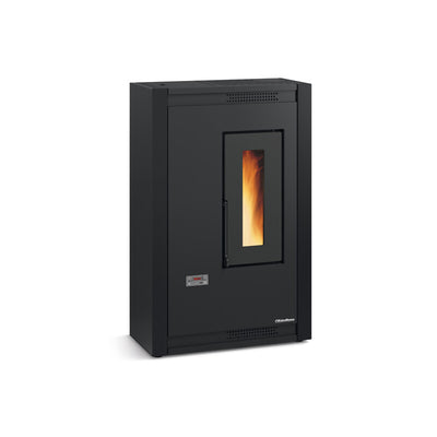 Q.TA' 1 STUFA PELLET VENTIL SLIM 5.1KW LUISELLA 5.0 NERO V0-5