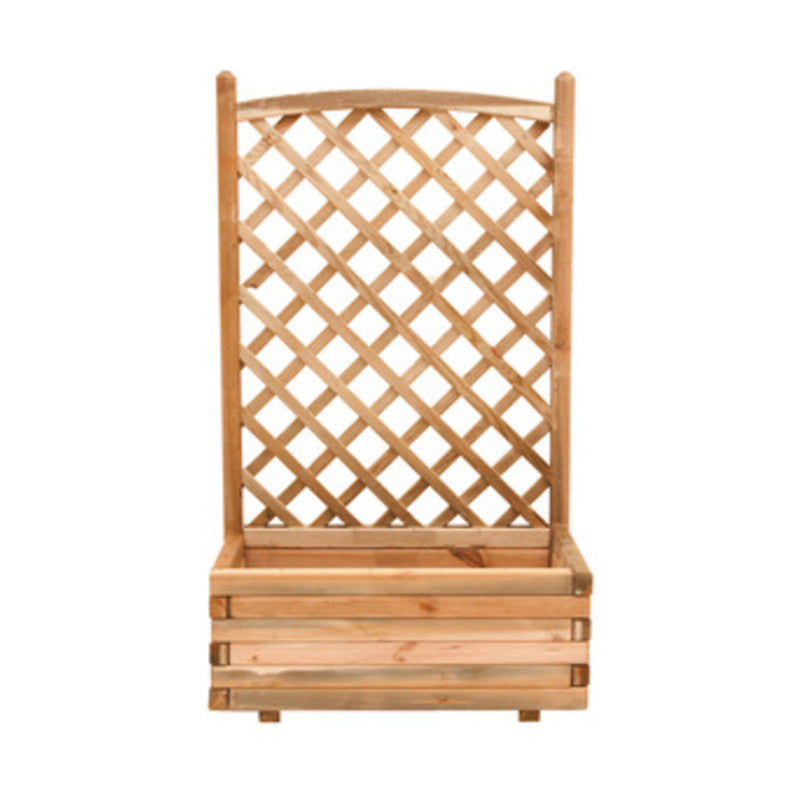 Q.TA' 1 FIORIERA PINO IMPREGNATO C/GRIGLIATO 40X80X180 CM