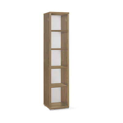 Q.TA' 1 UFFICIO DOUBLE COLONNA GIORNO 182X39 NOCE STELVIO