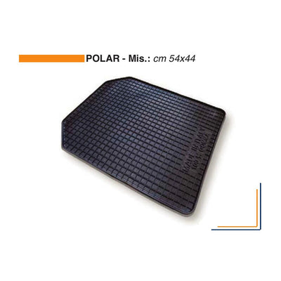 Q.TA' 10 TAPPETO AUTO IN GOMMA POLAR CM 54X44