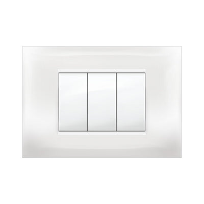 Q.TA' 10 PLACCA MIVIDA PLANA BIANCO 3P