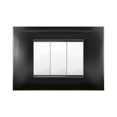 Q.TA' 10 PLACCA MIVIDA PLANA NERO 3P