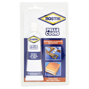 Q.TA'. 6 BOSTIK PELLECUOIO 50 G BLISTER