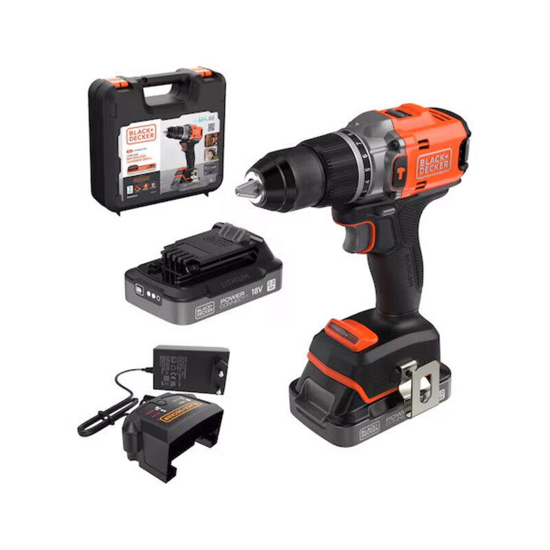 Q.TA' 1 B+D TRAPANO C/PERC BLD683D2XK-QW 18V BRUSHLESS