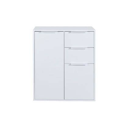 Q.TA' 1 MOBILE 2A+2C CM 72X35X87H BIANCO/BIANCO LUC.