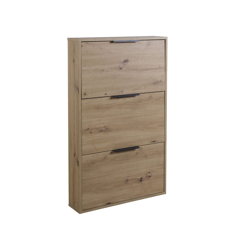 Q.TA' 1 SCARPIERA 3 RIBALTE SLIM 65X15XH105CM ROVERE A.