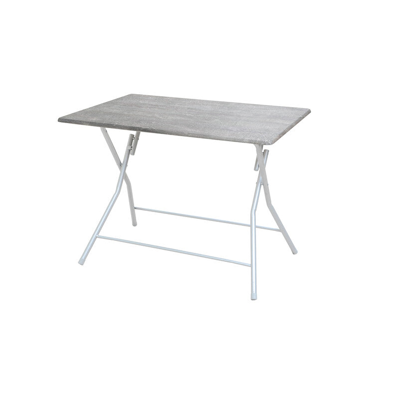 Q.TA' 1 TAVOLO PIEGHEVOLE BINGO 120X80XH75CM CEMENTO
