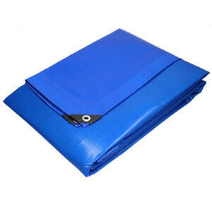 Q.TA' 1 C TELO OCCHIELLATO PE BLU 5X 8M 85GR