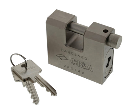 CISA 2855L LUCCHETTO CORAZZATO MONOBL ANTIC 84 MM