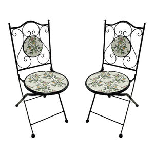 Q.TA' 2 C SEDIA MOSAICO MONTECARLO