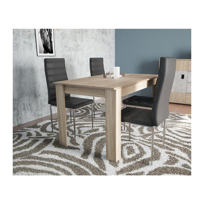 Q.TA' 1 TAVOLO FISSO 138X80XH75CM ROVERE