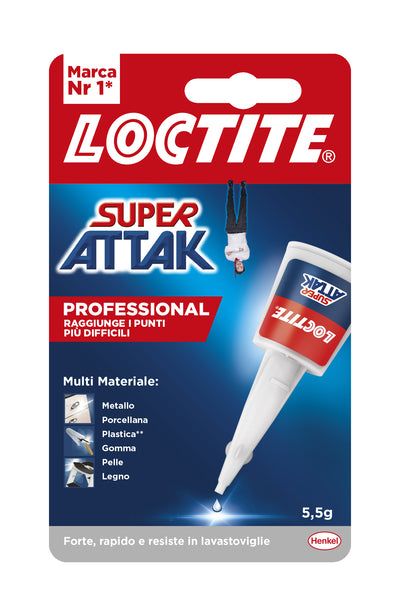 ADESIVO SUPER ATTAK PROFESSIONAL 5,5G EXPO24+2 OMAGGIO