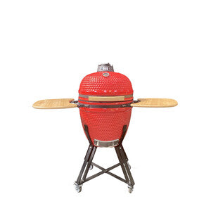Q.TA' 1 C KAMADO BARBECUE CARBONE 54CM ROSSO