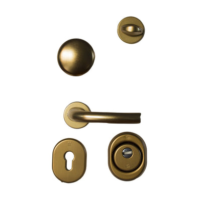 Q.TA' 1 C KIT ACCESSORI BRONZO P/PORTA BLINDATA CIL EUROP