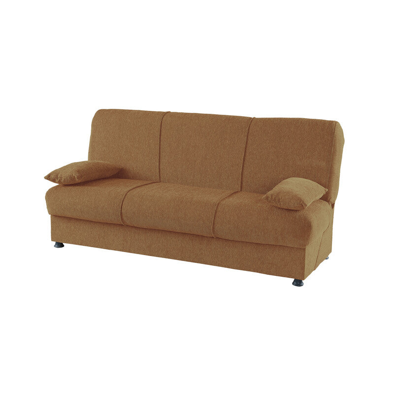 Q.TA' 1 DIVANO PRONTO LETTO COSY 3P BACOS MATTONE