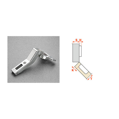 Q.TA' 25 SALICE CERNIERA C2ABM99 COLLO 45 ANG POSIT 94 GRADI