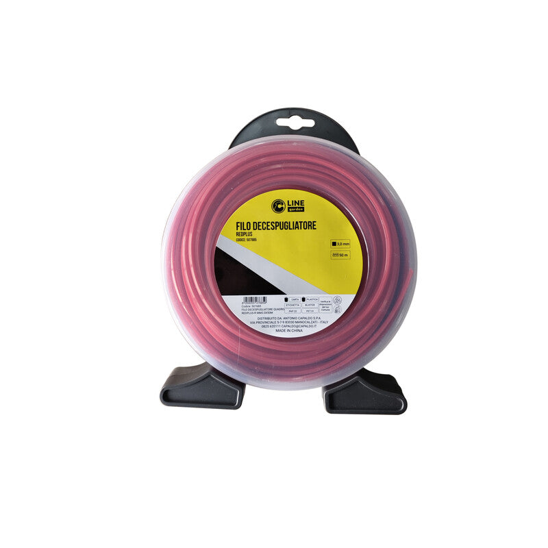 Q.TA' 1 C FILO DECESPUGLIATORE QUADRO REDPLUS-S 3,0MMX50M