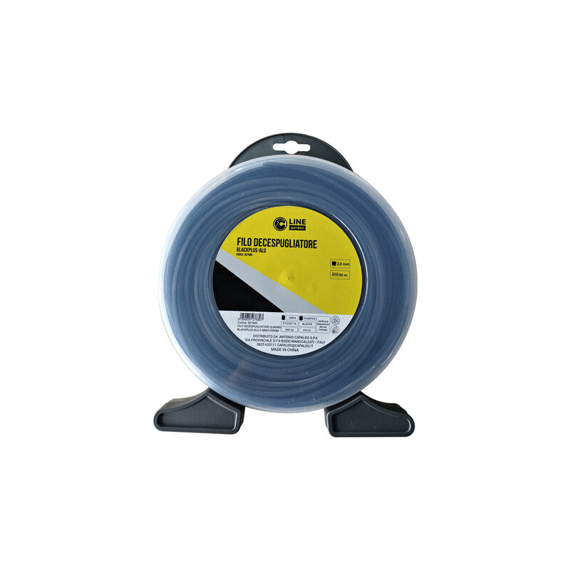 Q.TA' 1 C FILO DECESPUGLIATORE QUAD BLACKPLUS-ALU-S 3,0MMX50M