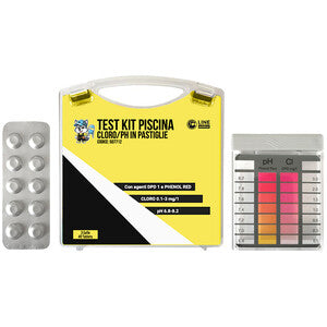 Q.TA' 1 C TEST KIT PISCINA CLORO/PH IN PASTIGLIE