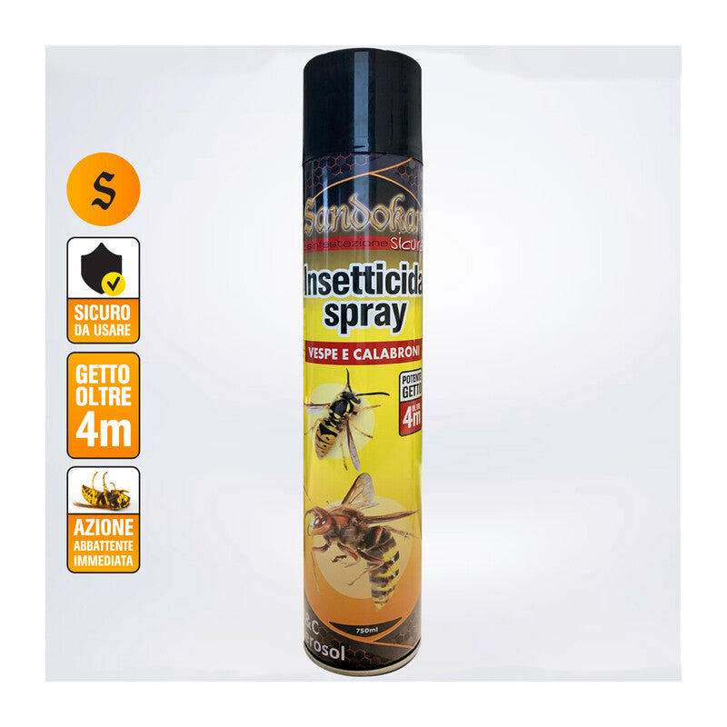 Q.TA' 1 INSETTICIDA VESPE E CALABRONI 750ML