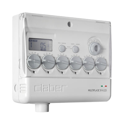 Q.TA' 1 PROGRAMMATORE MULTIPLA DC 9 V LCD 8060