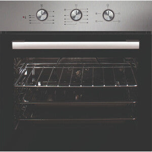 Q.TA' 1 FORNO INCASSO VENTILATO STAYLUX 60CM INOX